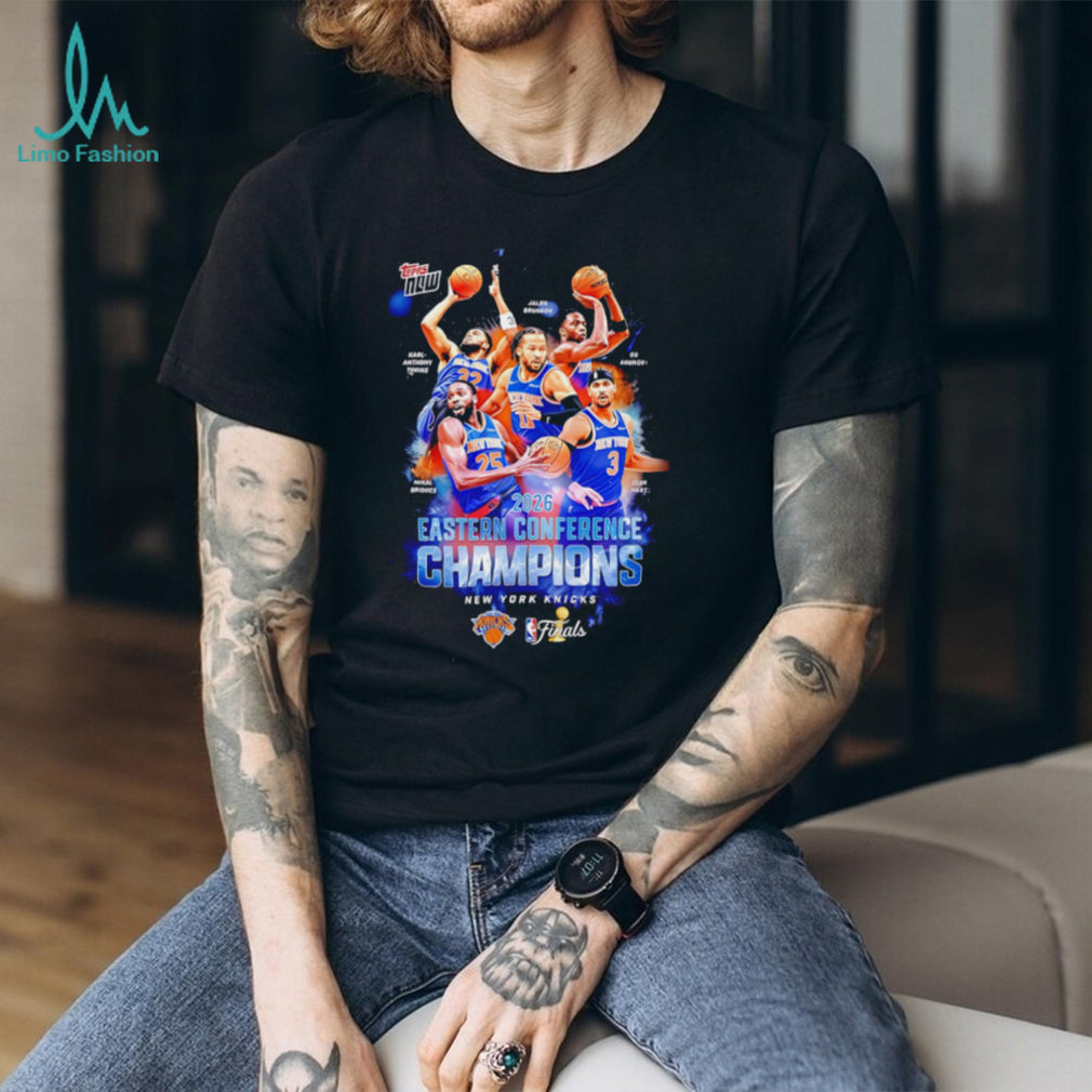 New York 2026 Eastern Conference Champions Basketball Team T Shirt