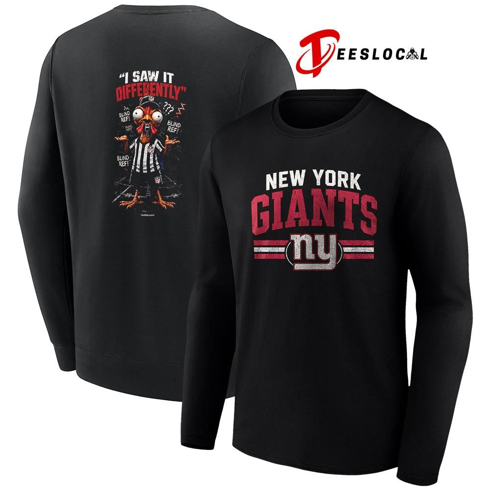 New York Giants Blind ref I saw it differently shirt