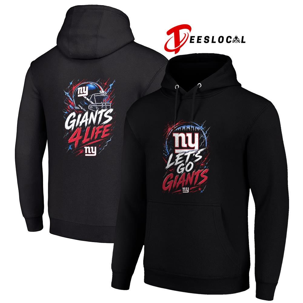 New York Giants x fan 4 life graphic shirt