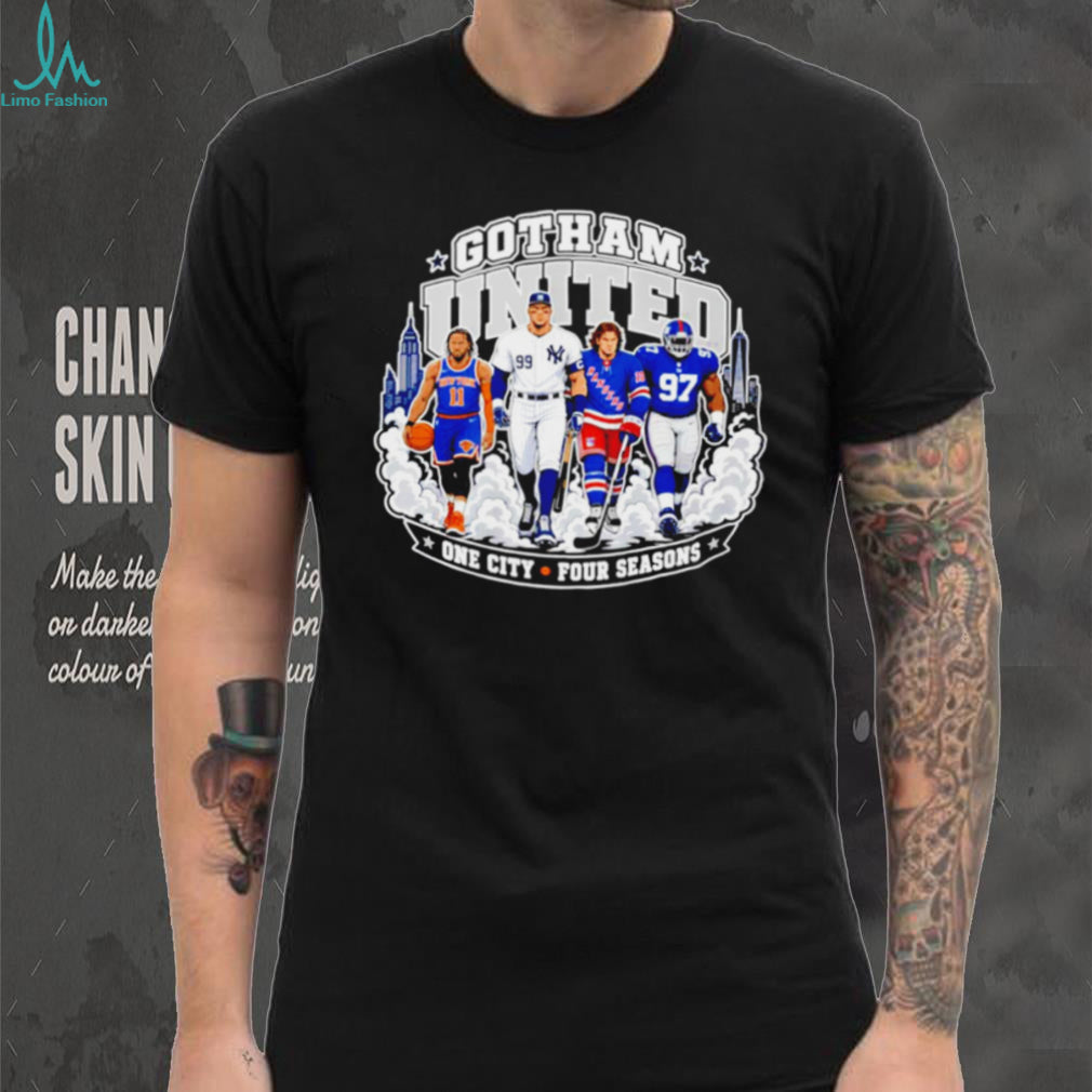 New York Gotham United One City Four Seasons shirt