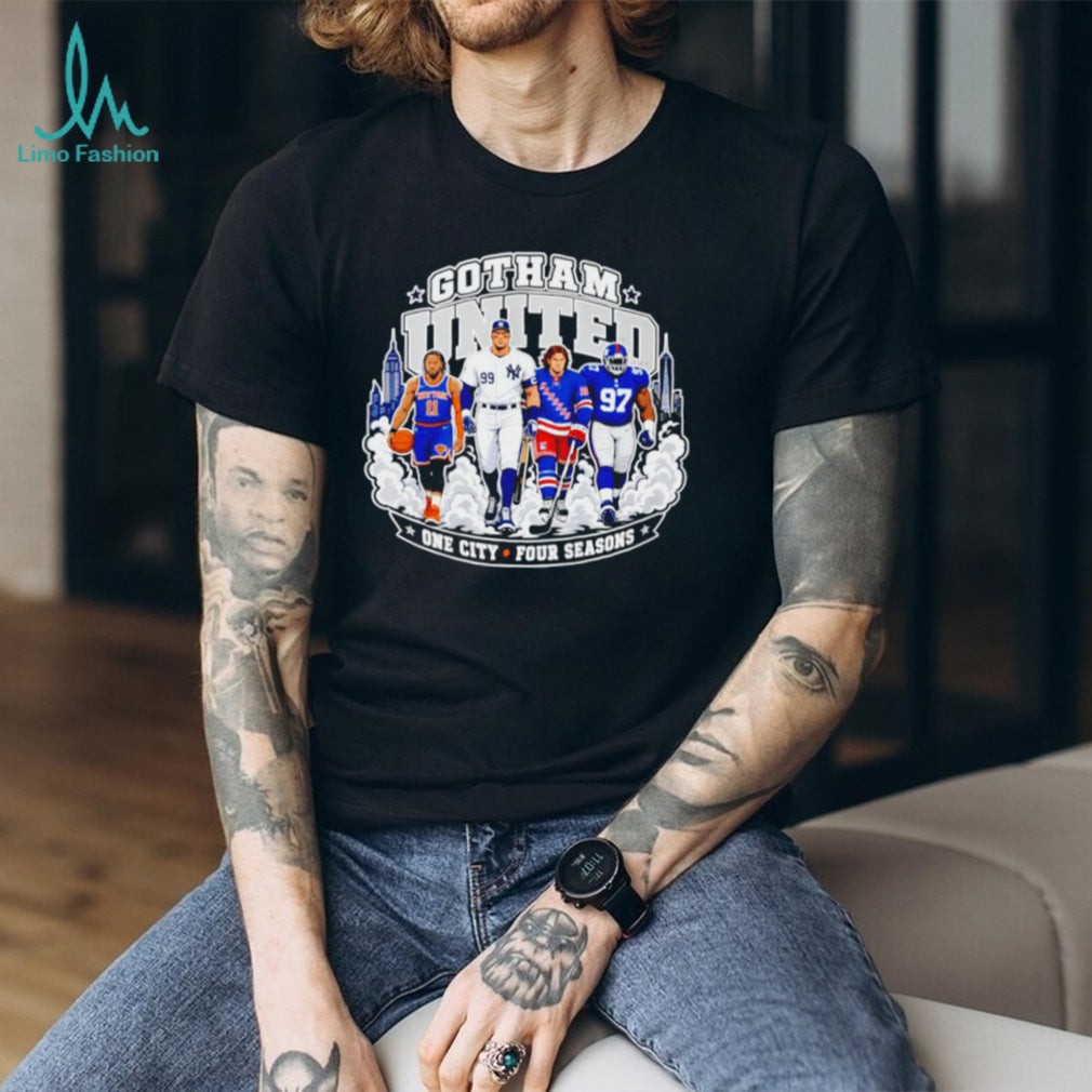 New York Gotham United One City Four Seasons shirt