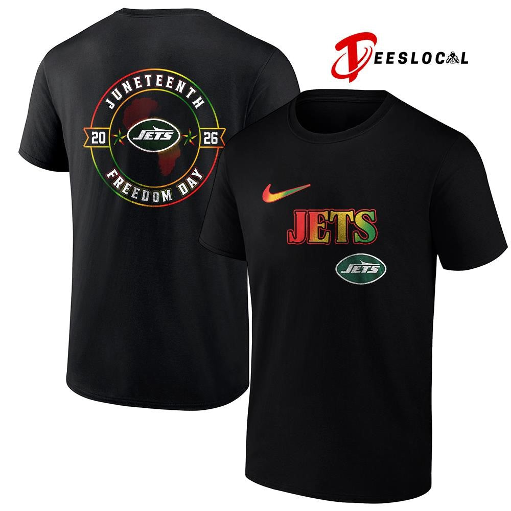New York Jets x Juneteenth Strong freedom day logo shirt