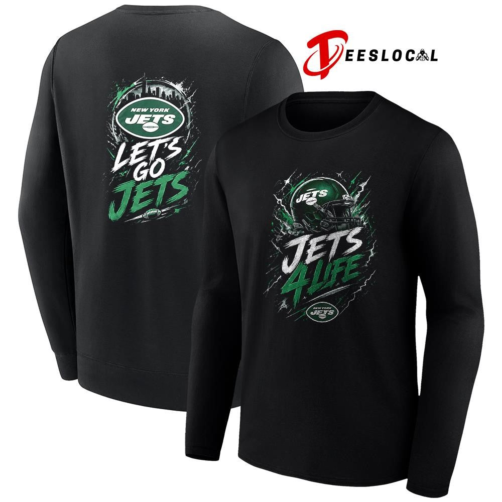 New York Jets x fan 4 life graphic shirt