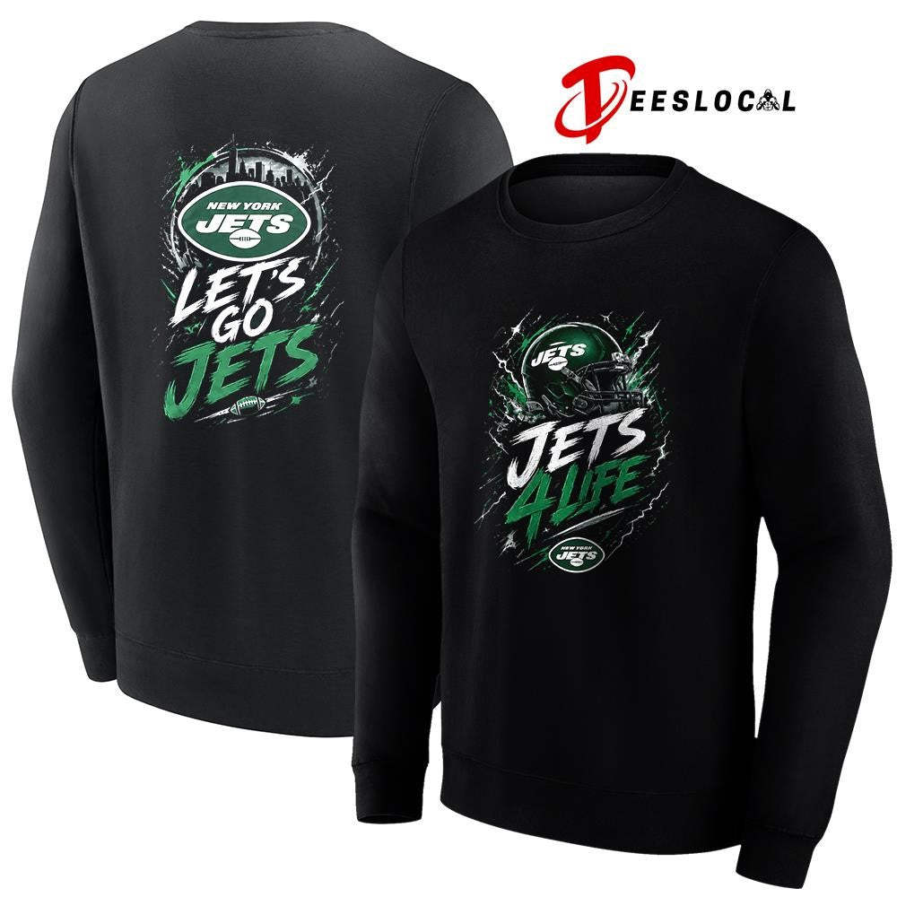 New York Jets x fan 4 life graphic shirt