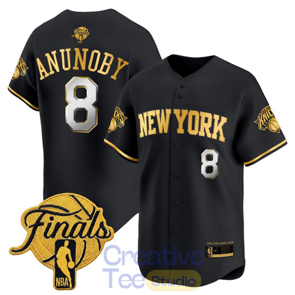New York Knick 2026 NBA Finals Baseball Jersey
