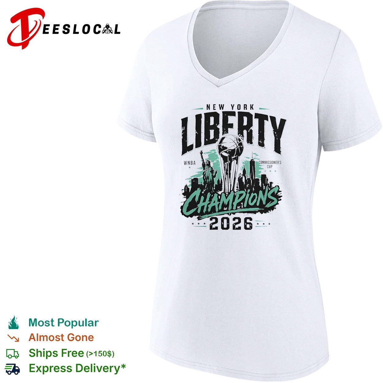 New York Liberty Ellie the Elephant WNBA 2026 shirt