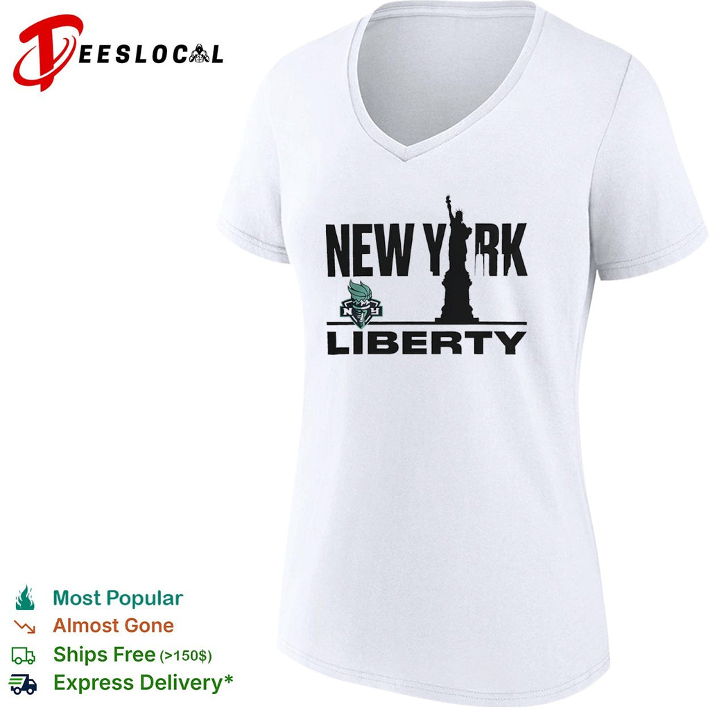 New York Liberty WNBA Statue Of Liberty Skyline shirt