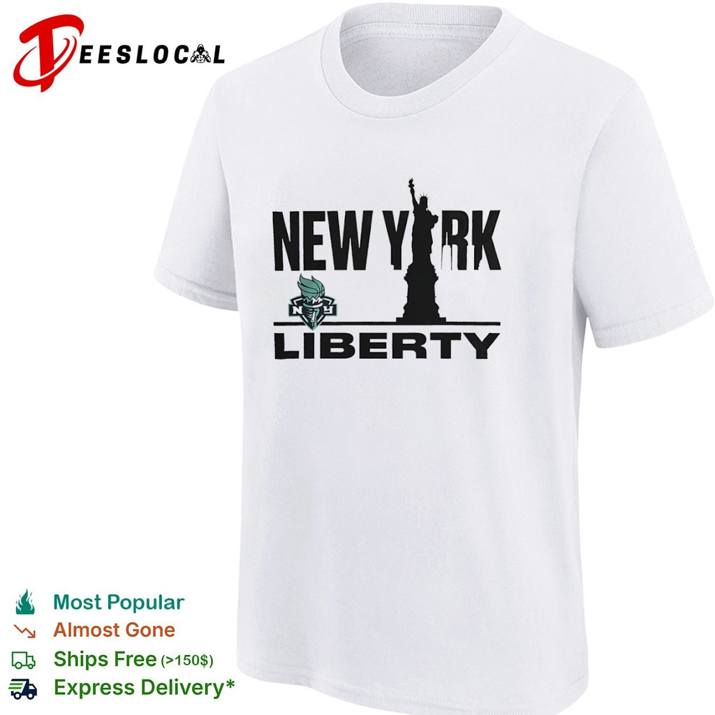 New York Liberty WNBA Statue Of Liberty Skyline shirt