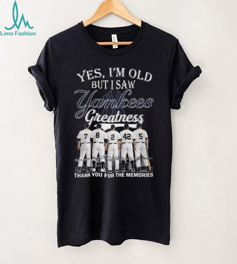 New York Yankees Greatness Legend Jersey Numbers Shirt