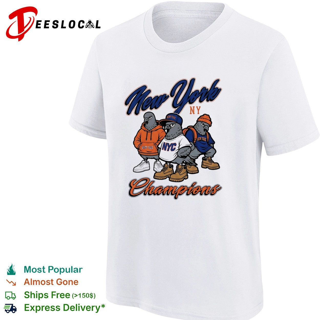 New York champions NY pigeons shirt