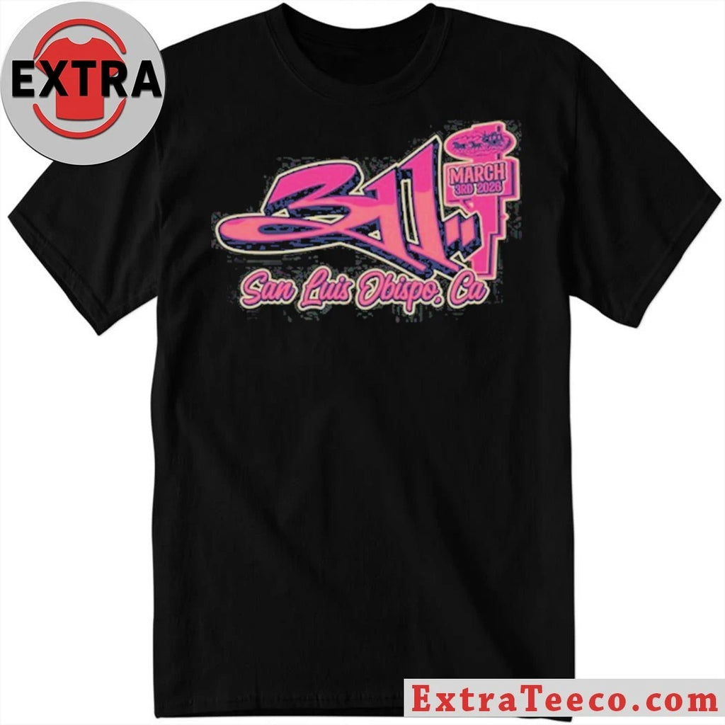 Nice 311 Match 3 3 2026 San Luis Obispo CA Shirt