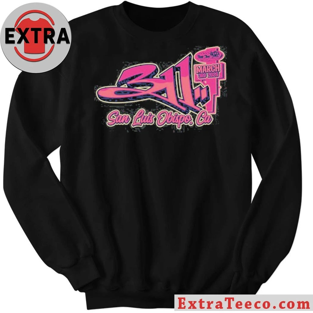 Nice 311 Match 3 3 2026 San Luis Obispo CA Shirt