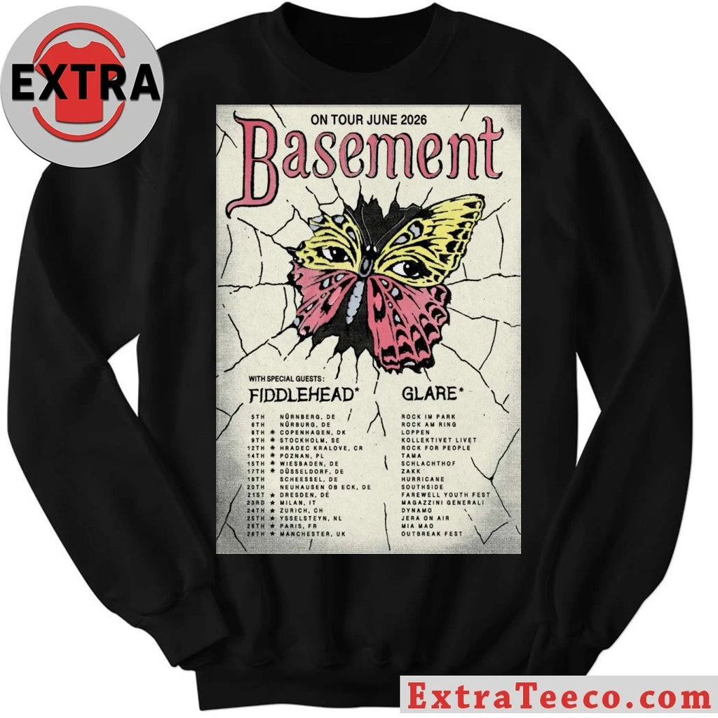Nice Basement Band On Tour 2026 Poster Shirt