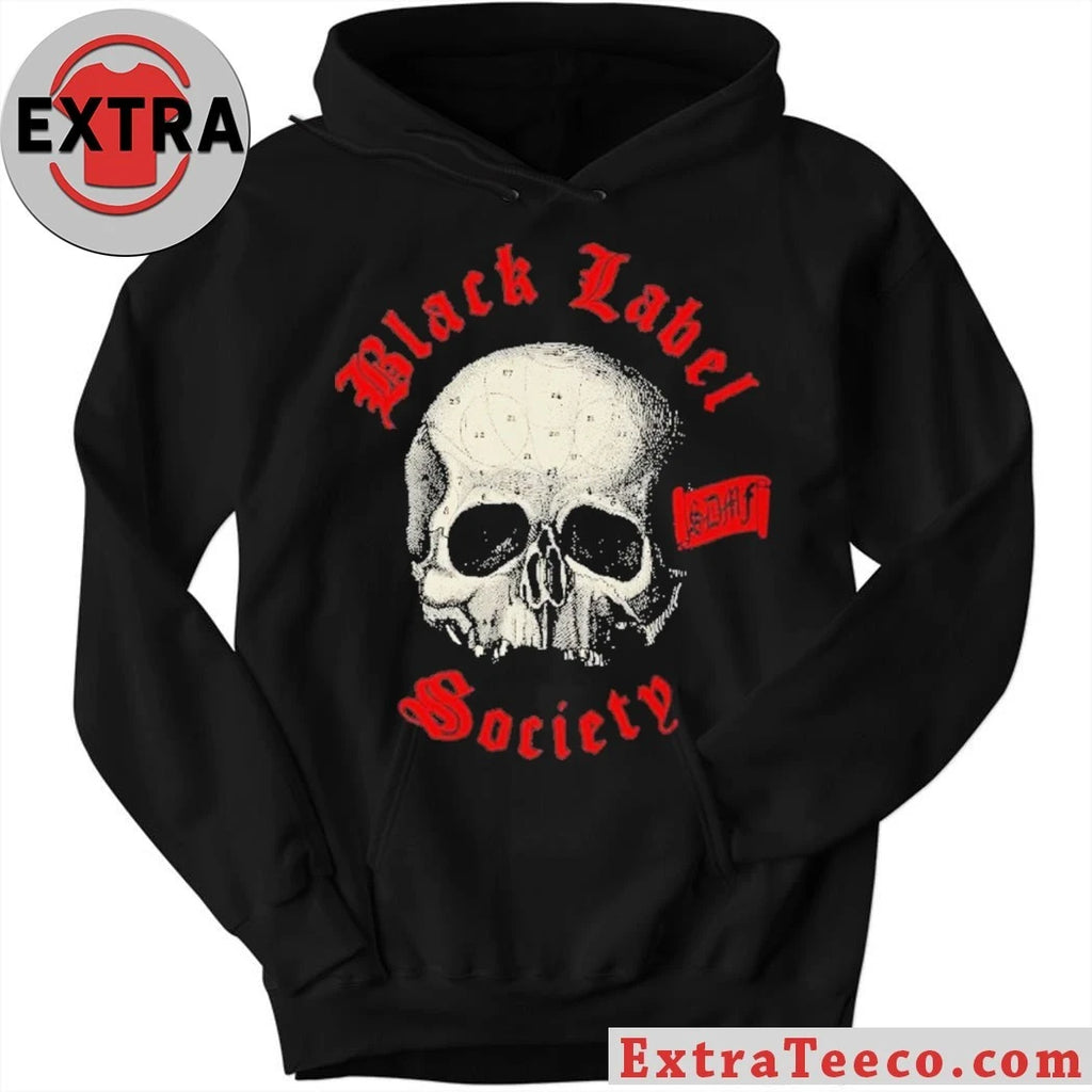 Nice Black Label Society Anatomy Skull Shirt