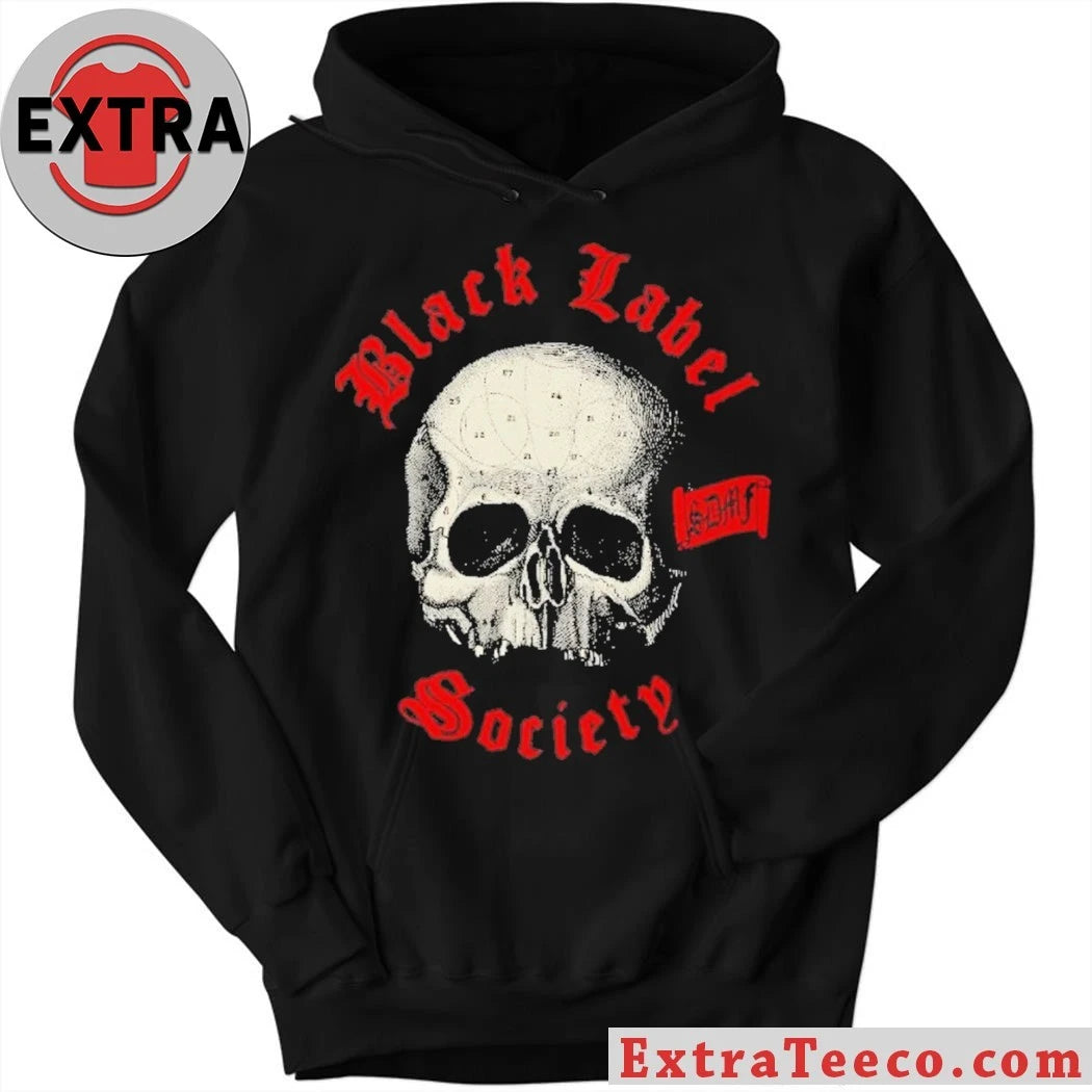 Nice Black Label Society Anatomy Skull Shirt