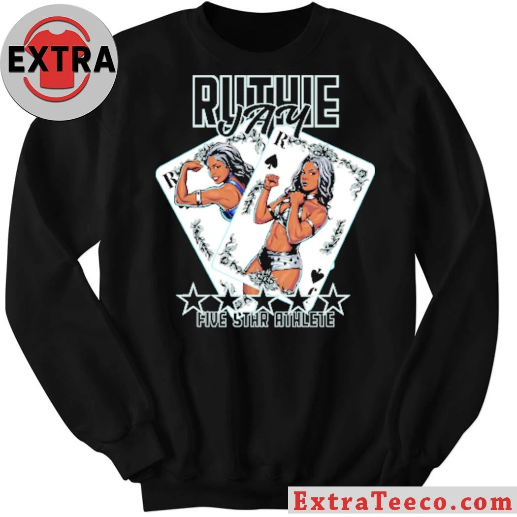 Nice Cards Right Ruthie Jay Five Star Athlete T-Shirt