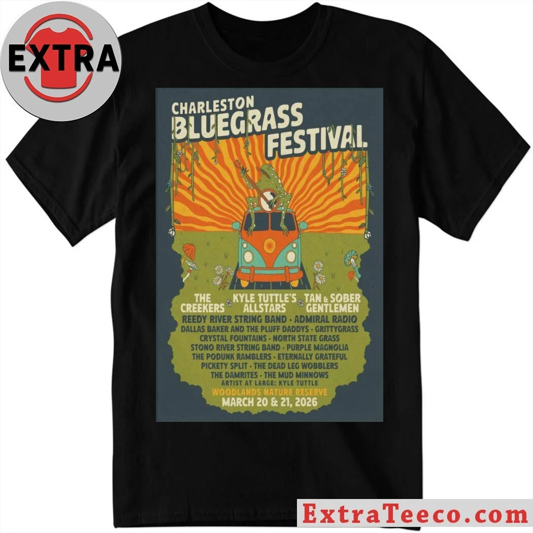 Nice Charleston Bluegrass Festival Poster Shirt