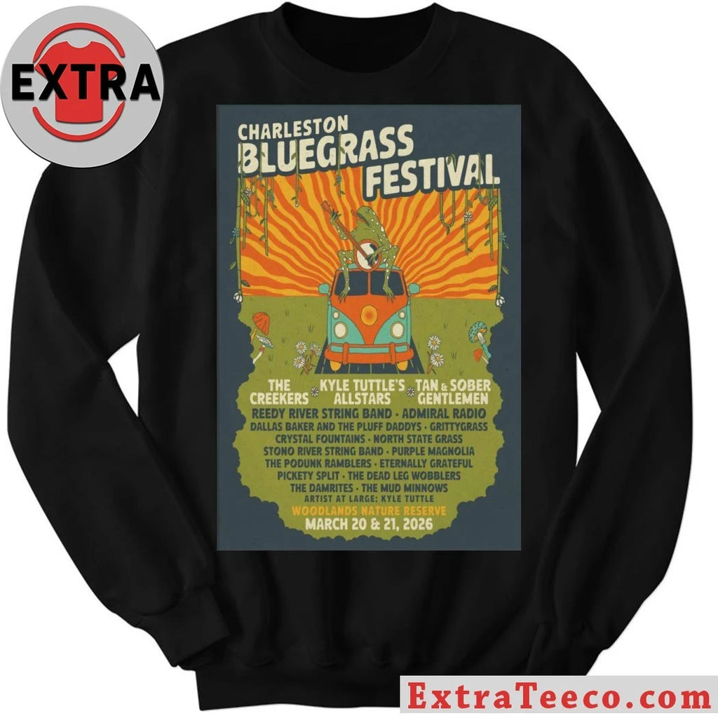 Nice Charleston Bluegrass Festival Poster Shirt