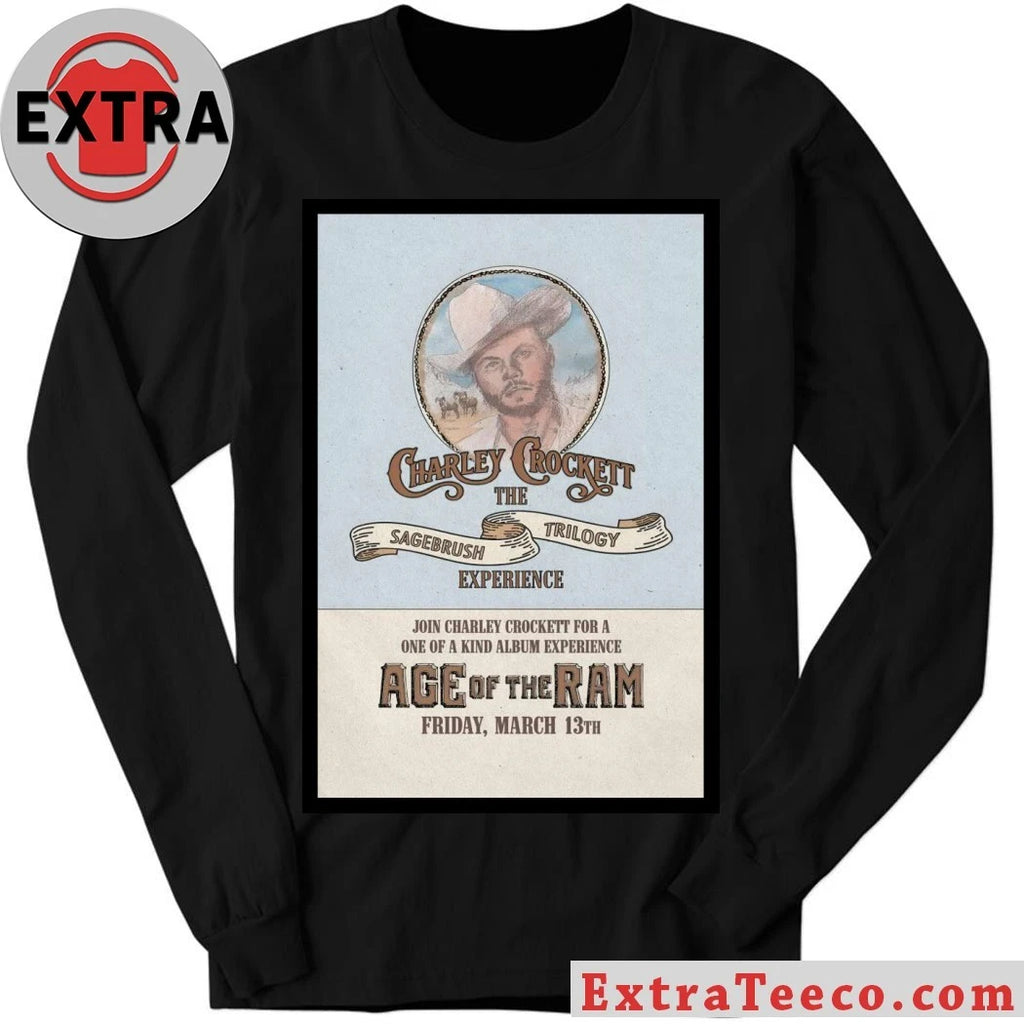 Nice Charley Crockett San Benito County Fairgrounds, San Benito TX March 13 2026 Poster Shirt