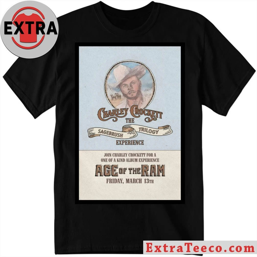 Nice Charley Crockett San Benito County Fairgrounds, San Benito TX March 13 2026 Poster Shirt