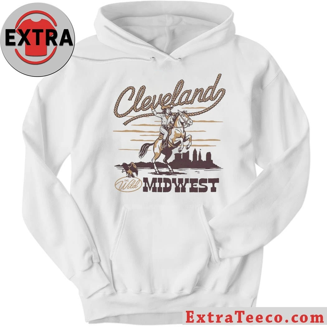 Nice Cleveland Wild Midwest Cowgirl Shirt