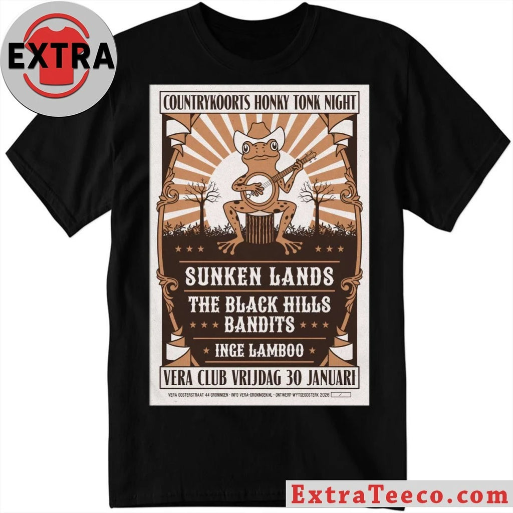 Nice Country Koorts Honky Tonk Night Event 2026 Poster Shirt