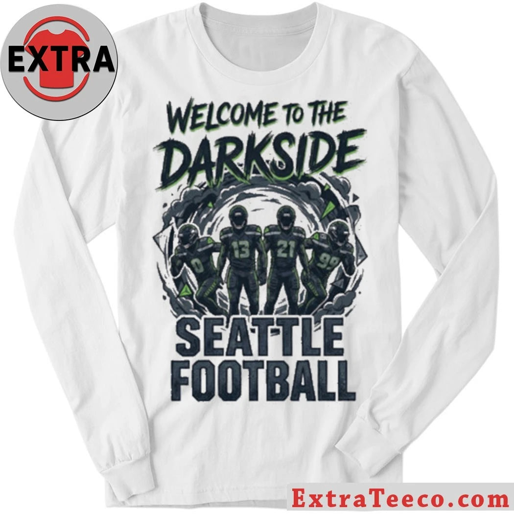 Nice Darkside Seattle Football Defense – 2026 Champion Gridiron Art T-Shirt