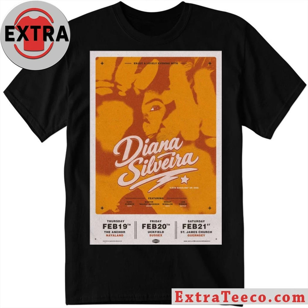 Nice Diana Silveira Feb 21 2026 ST James Church Guernsey Poster Shirt