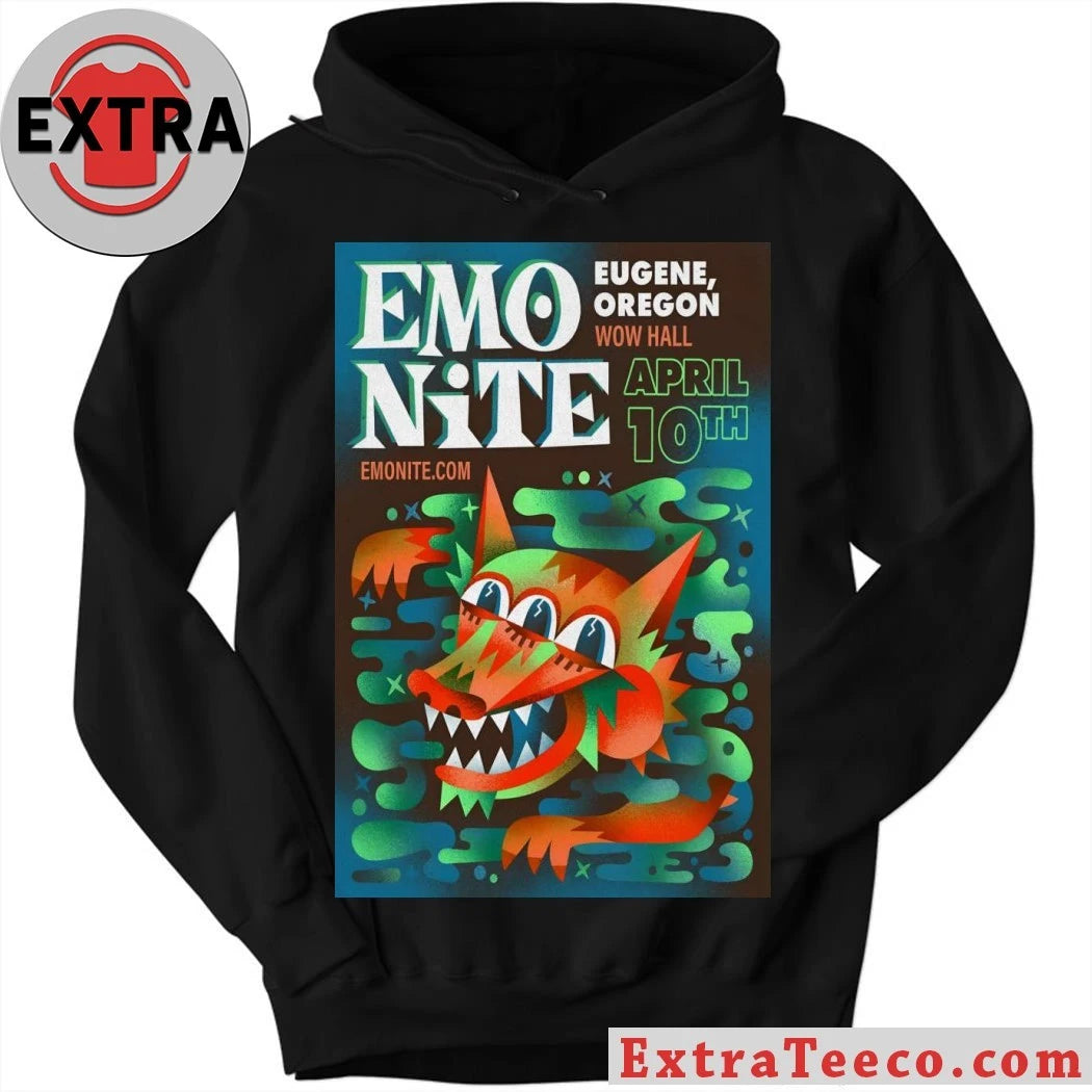 Nice Emo Nite 4 10 2026 Eugene OR Poster Shirt