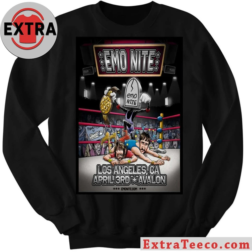 Nice Emo Nite In Los Angeles CA On April 3 2026 Poster Shirt