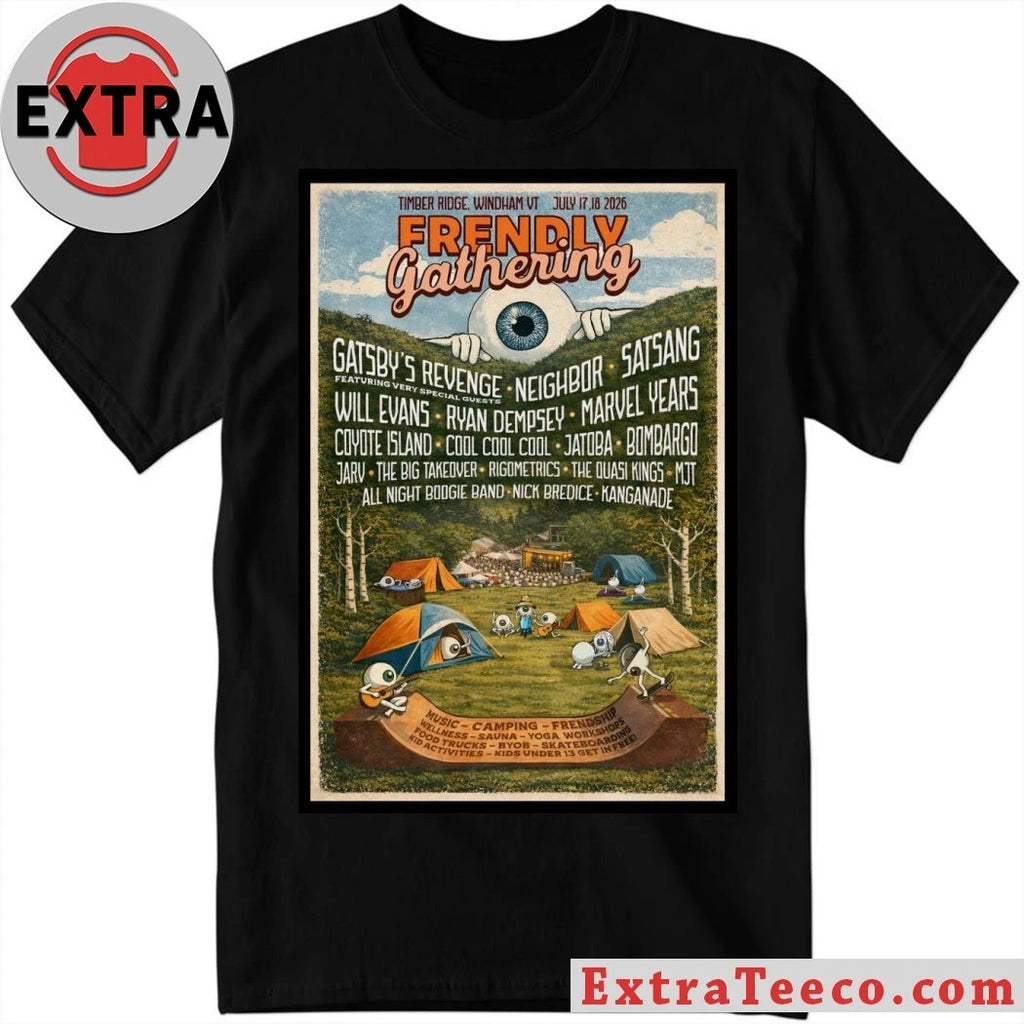 Nice Frendly Gathering In Windham VT On July 17-18 2026 Poster Shirt