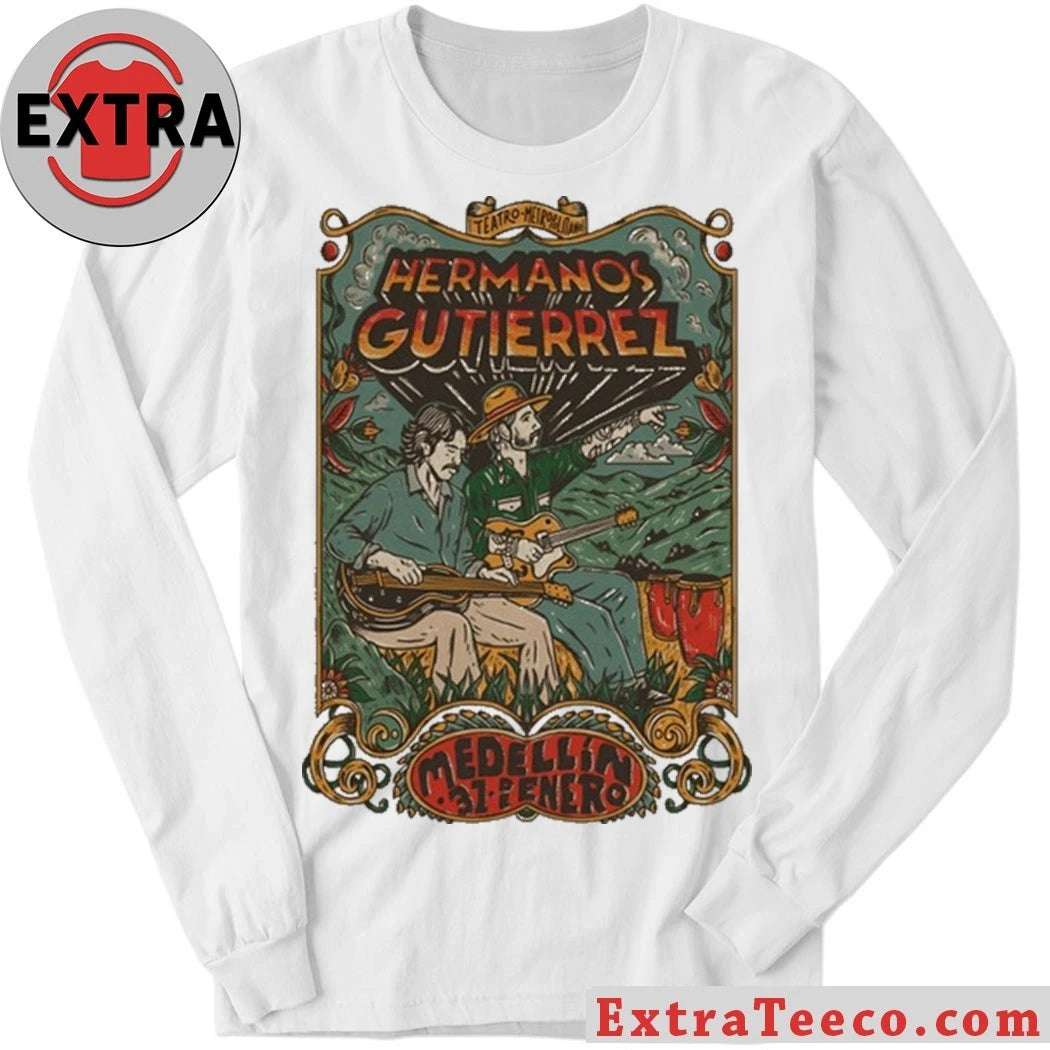 Nice Hermanos Gutierrez La Pascasia en Medellín Colombia 1 31 2026 Shirt