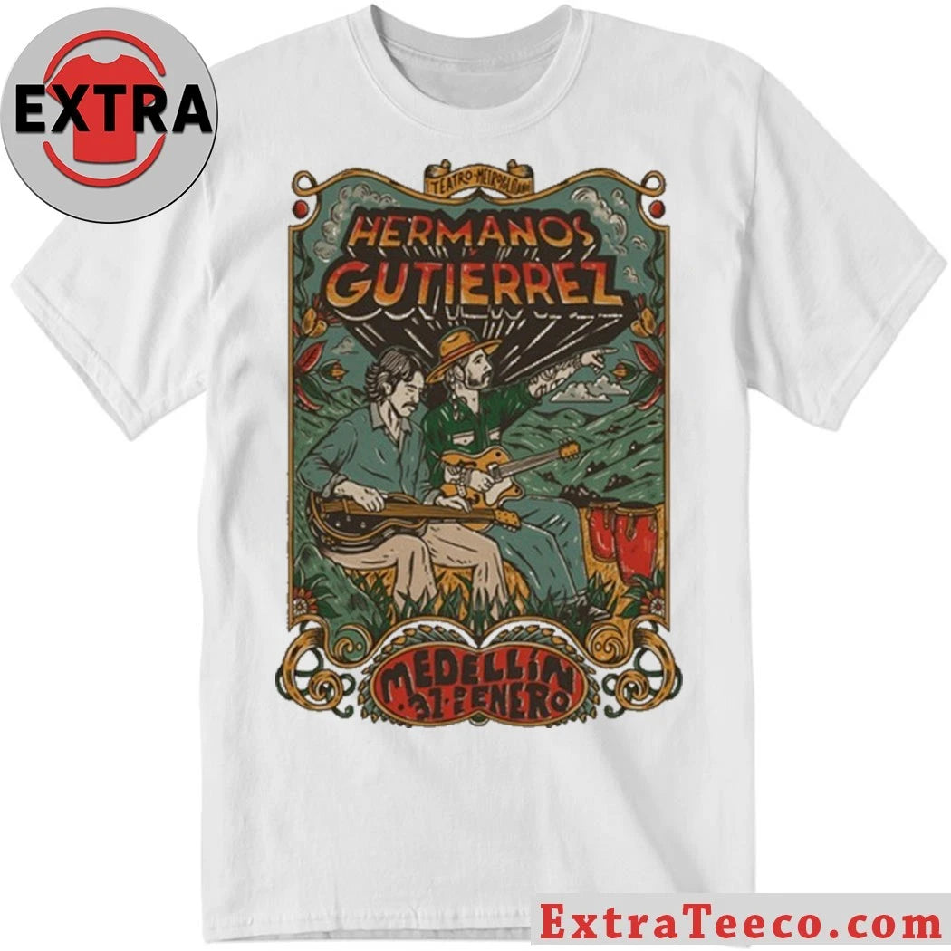 Nice Hermanos Gutierrez La Pascasia en Medellín Colombia 1 31 2026 Shirt