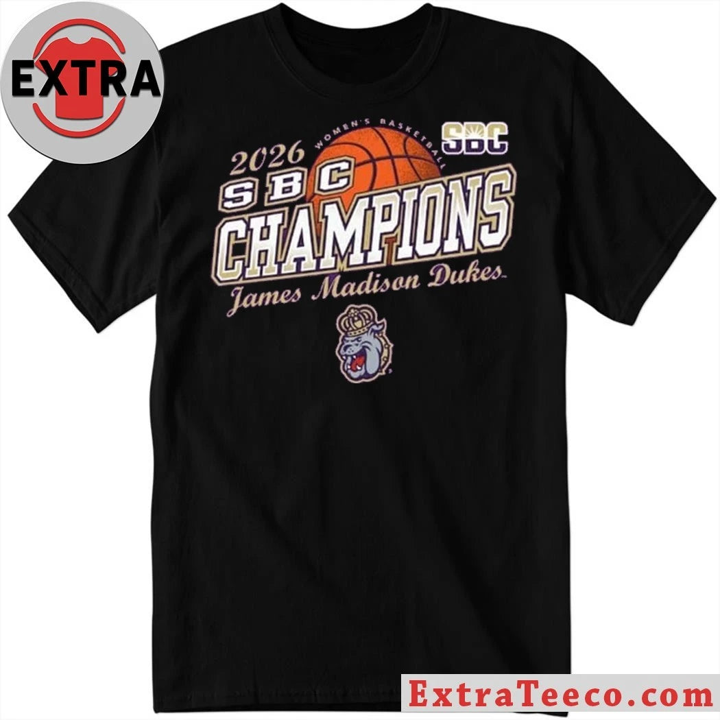 Nice James Madison Dukes 2026 Sun Belt Women’s Basketball Conference Tournament Logo Shirt
