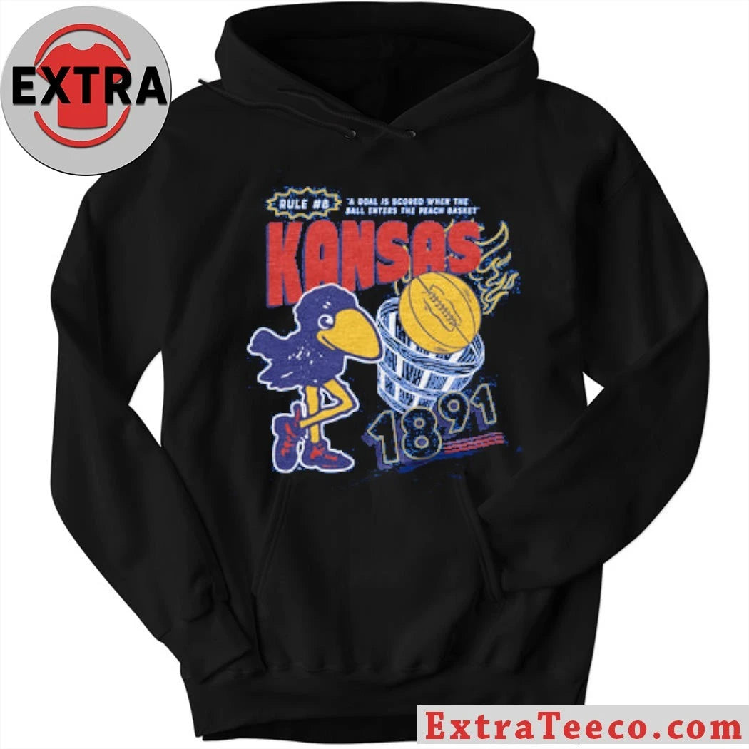 Nice KU Basketball #8 Rule Royal Shirt