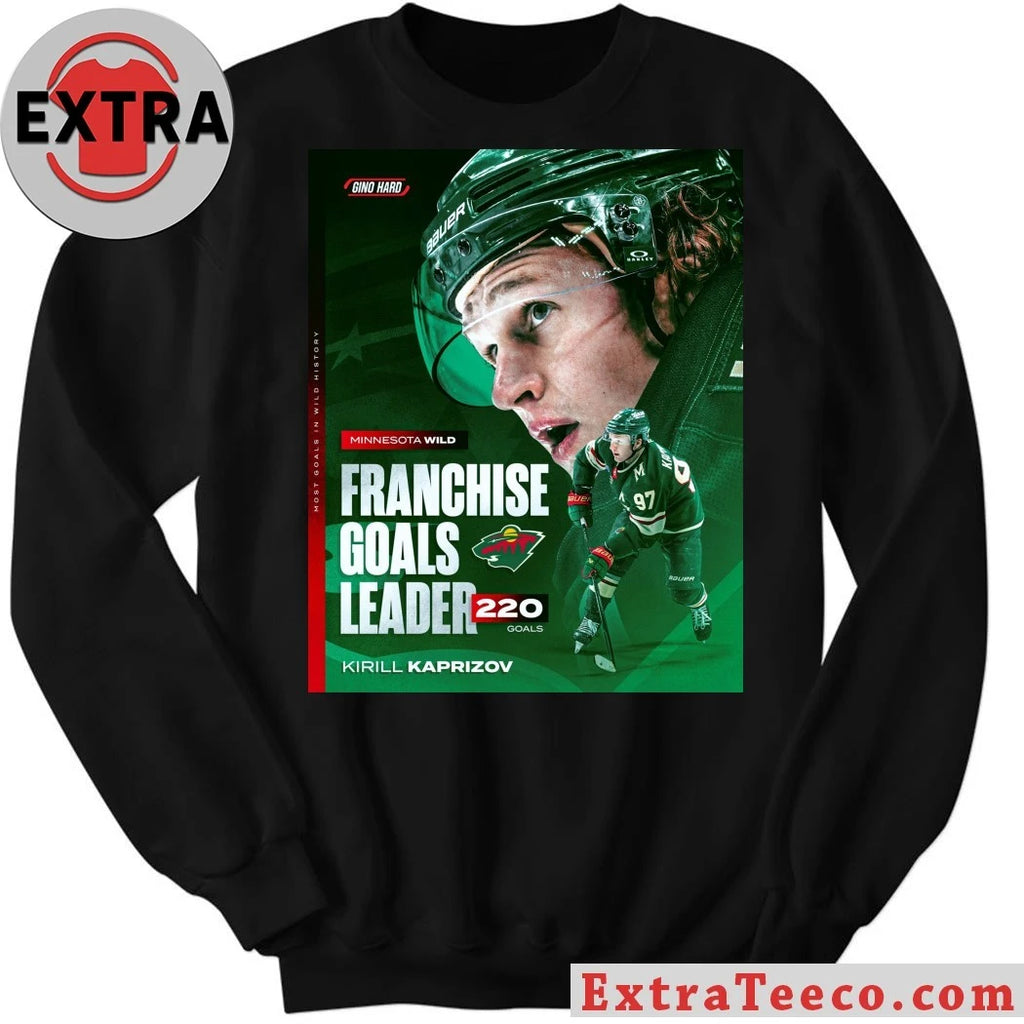 Nice Kirill Kaprizov, vice-captain of the Minnesota Wild ice hockey team in the National Ice Hockey League Shirt