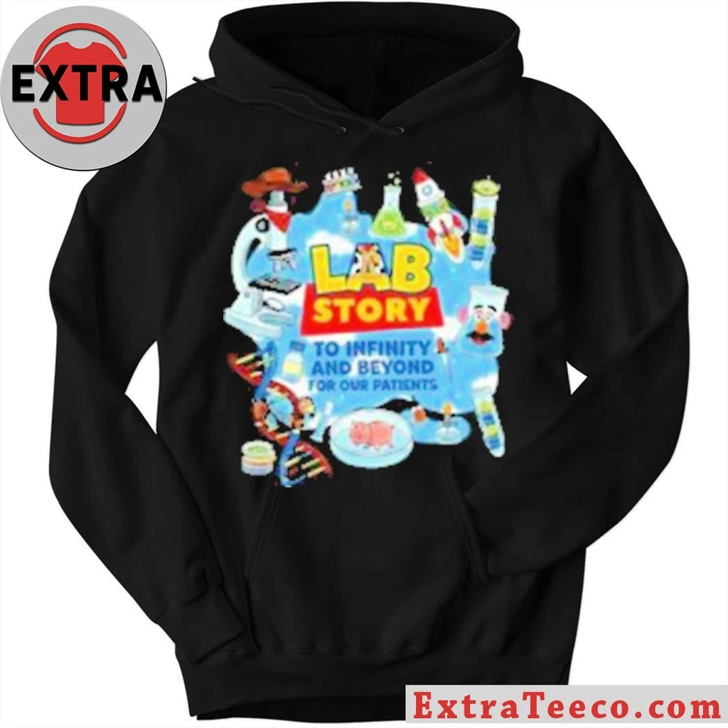 Nice Lab Week 2026 Lab Story To Infinity And Beyond For Our Patients Shirt