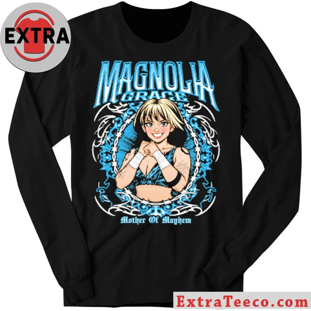 Nice Magnolia Grace Mother of Mayhem Graphic T-shirt