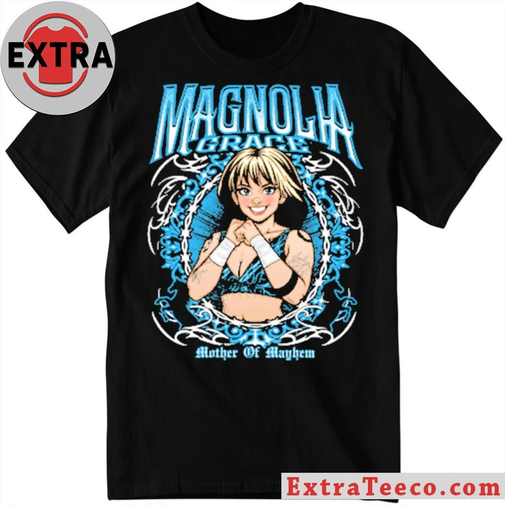 Nice Magnolia Grace Mother of Mayhem Graphic T-shirt