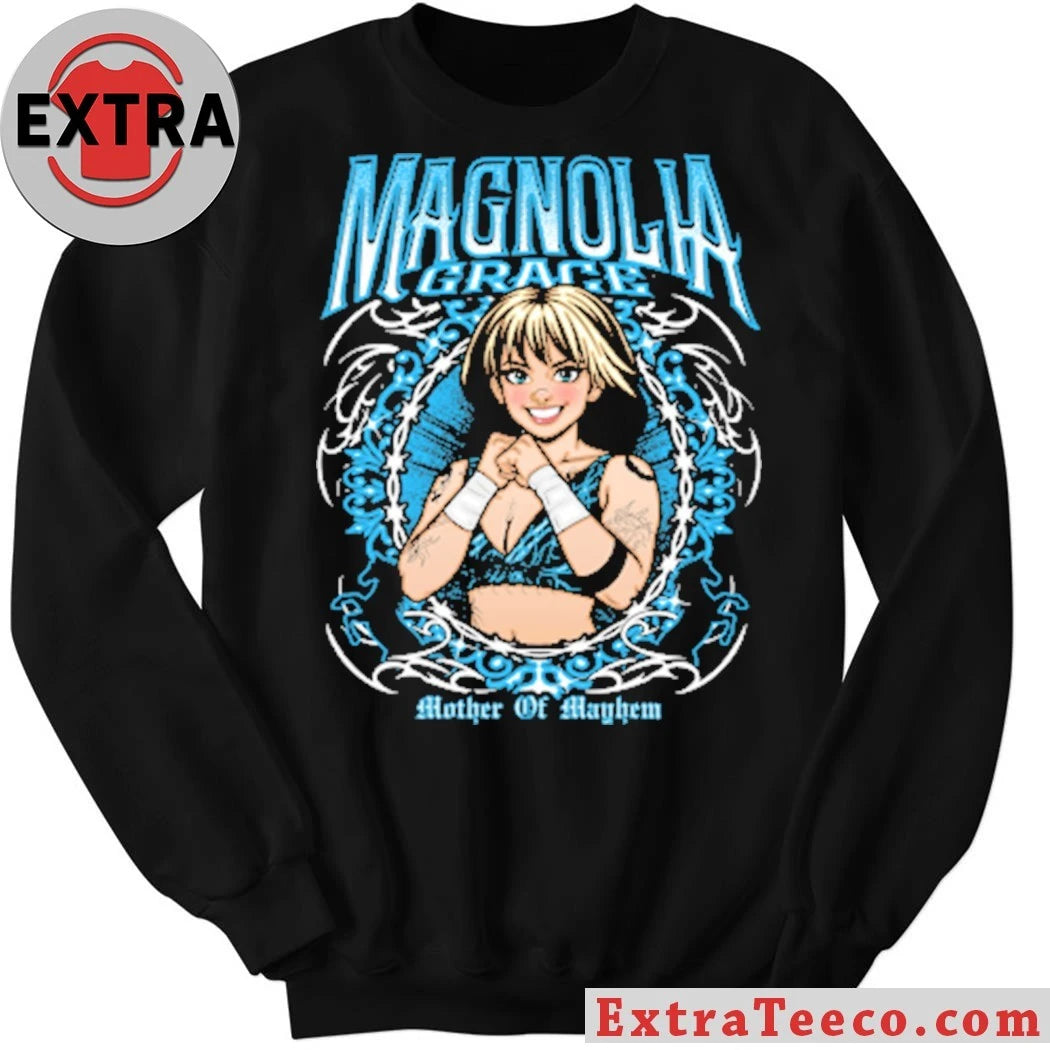 Nice Magnolia Grace Mother of Mayhem Graphic T-shirt