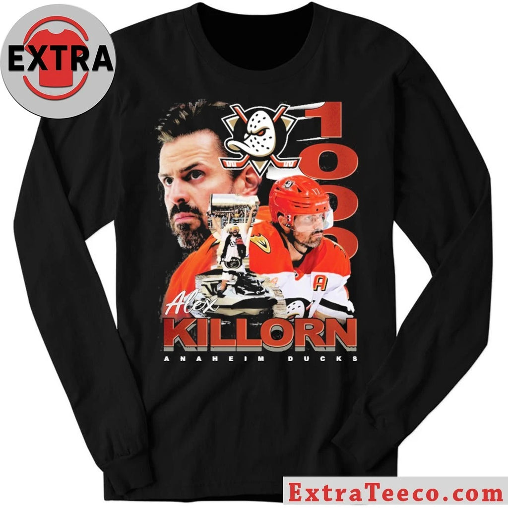 Nice NHL Alex Killorn for the Anaheim Ducks Killorn 1000 Games Shirt