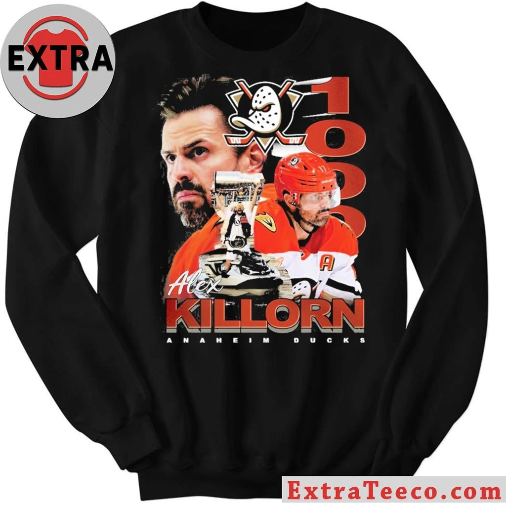 Nice NHL Alex Killorn for the Anaheim Ducks Killorn 1000 Games Shirt