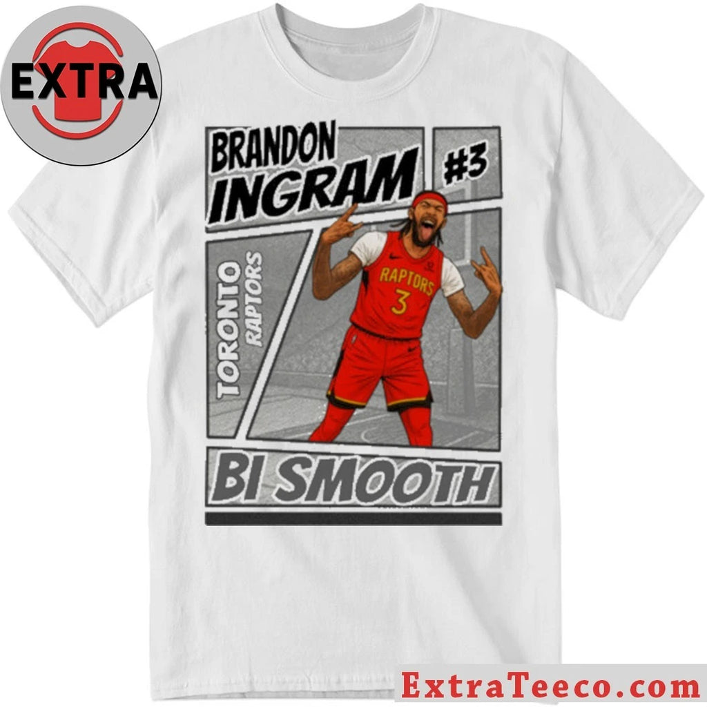 Nice Number 3 Brandon Ingram BI Smooth Comic Poster T-Shirt
