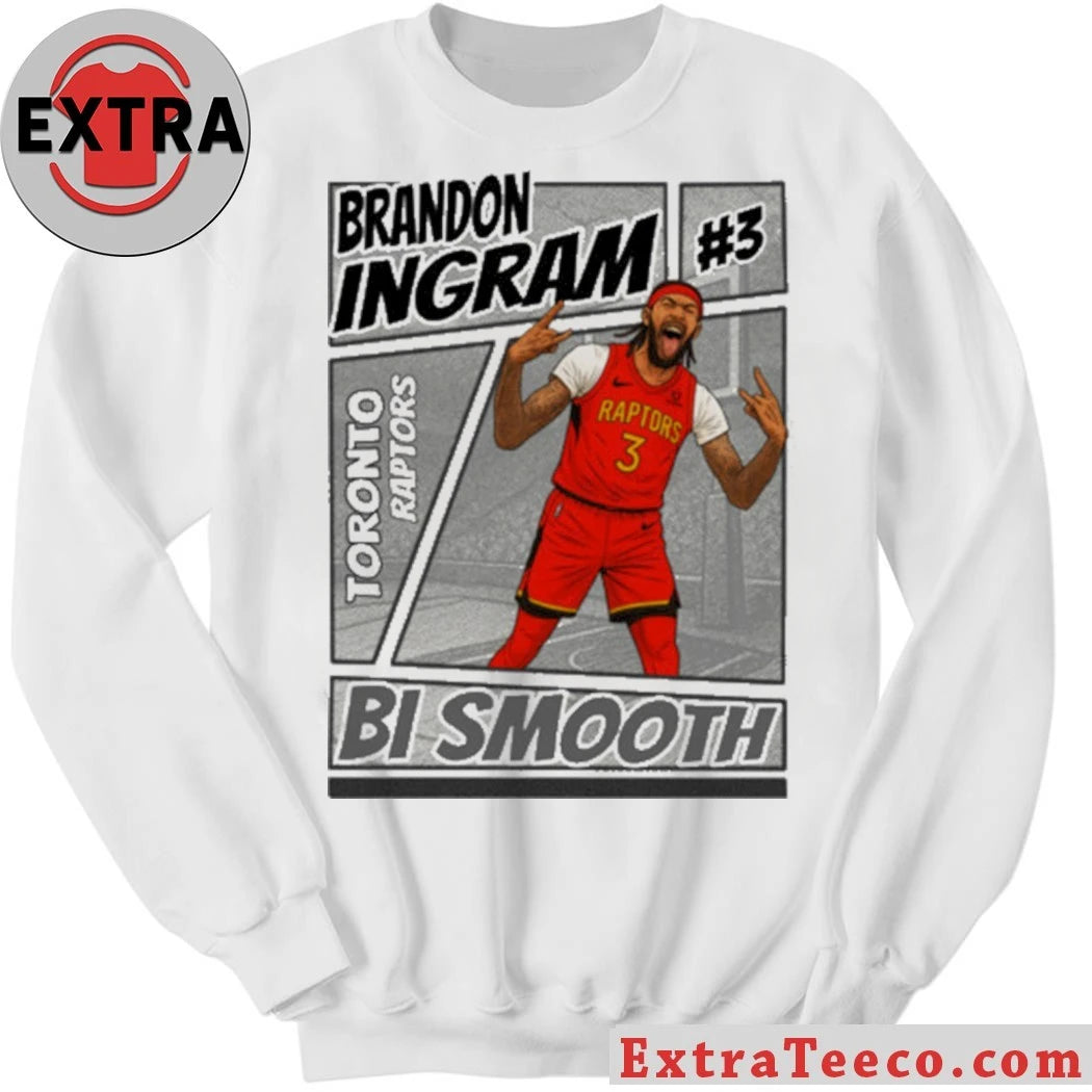 Nice Number 3 Brandon Ingram BI Smooth Comic Poster T-Shirt