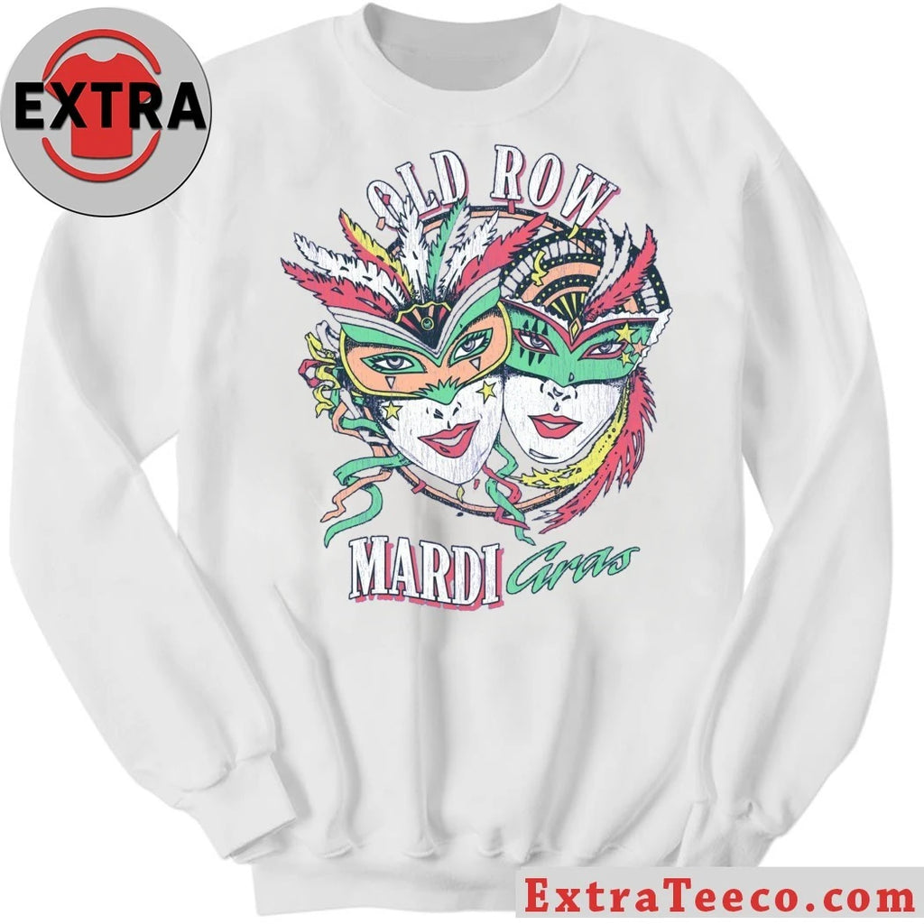 Nice Old Row Mardi Gras Masks Shirt