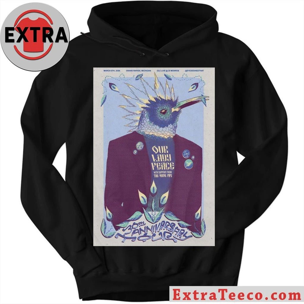 Nice Our Lady Peace 3 8 2026 Grand Rapids MI Poster Shirt