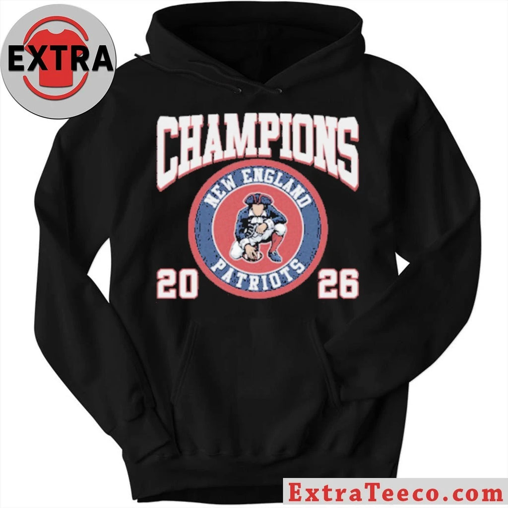 Nice Patriots 2026 Champions – New England Football Game Day T-Shirt