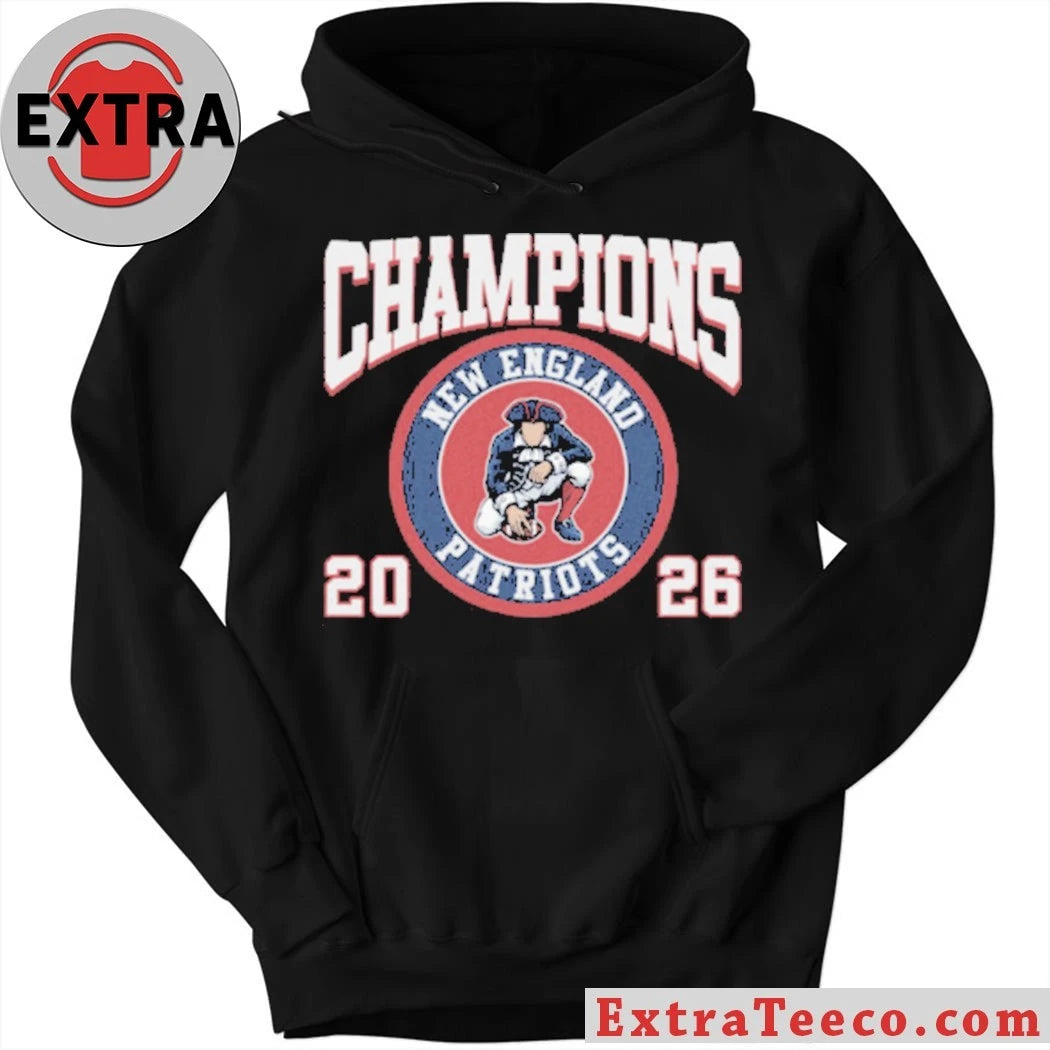Nice Patriots 2026 Champions – New England Football Game Day T-Shirt