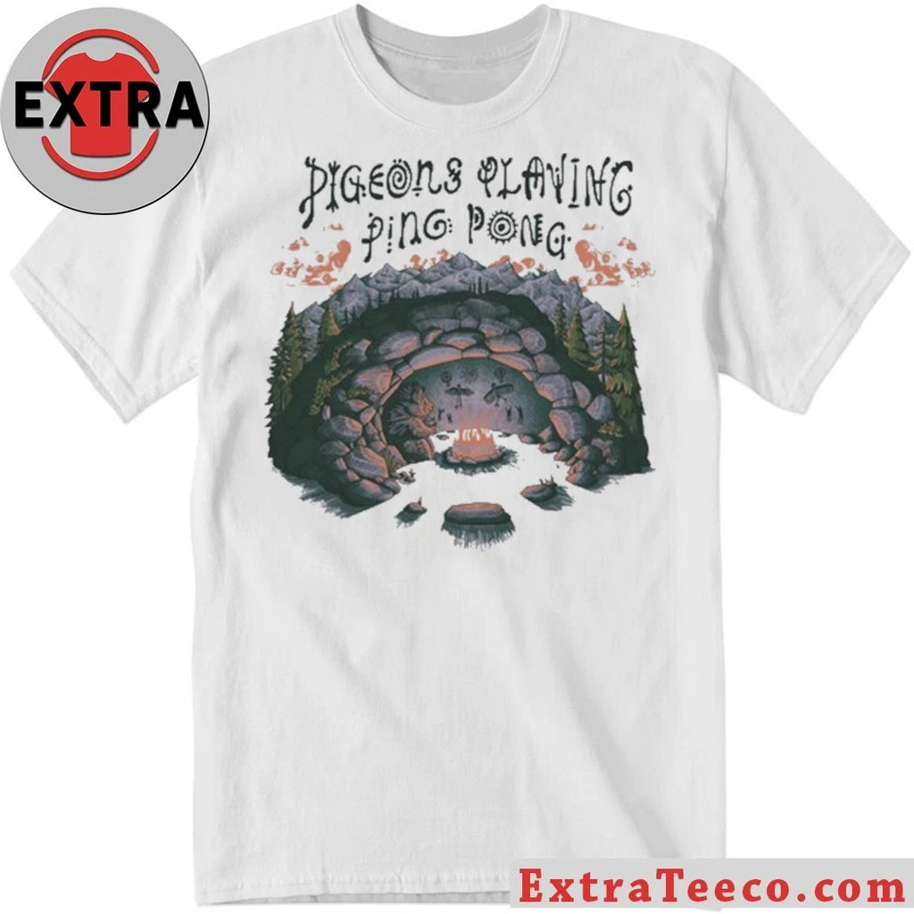 Nice Pigeons Playing Ping Pong X Nature Backs 2026 Shirt
