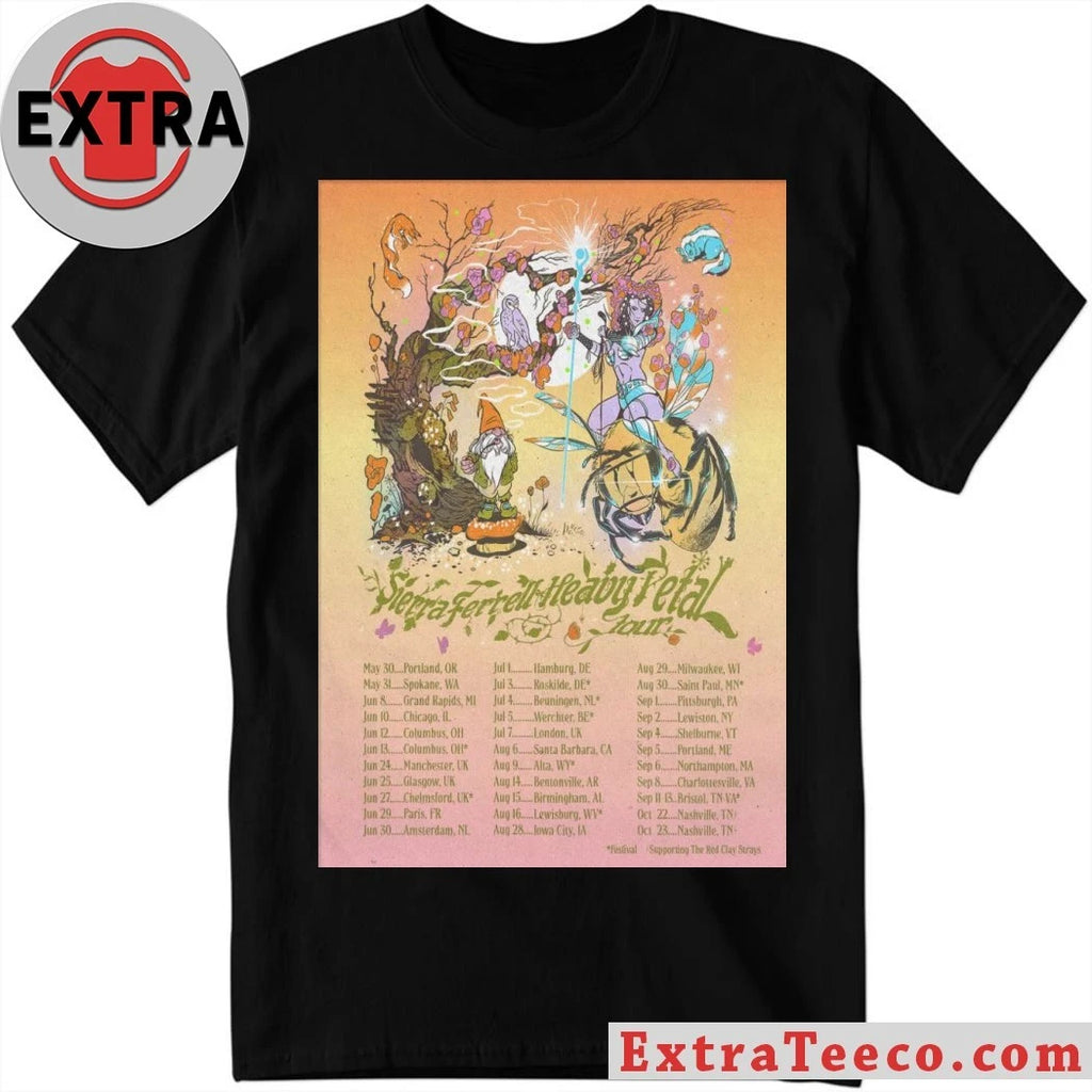 Nice Sierra Ferrell 2026 The Heavy Petal Concert Poster Shirt